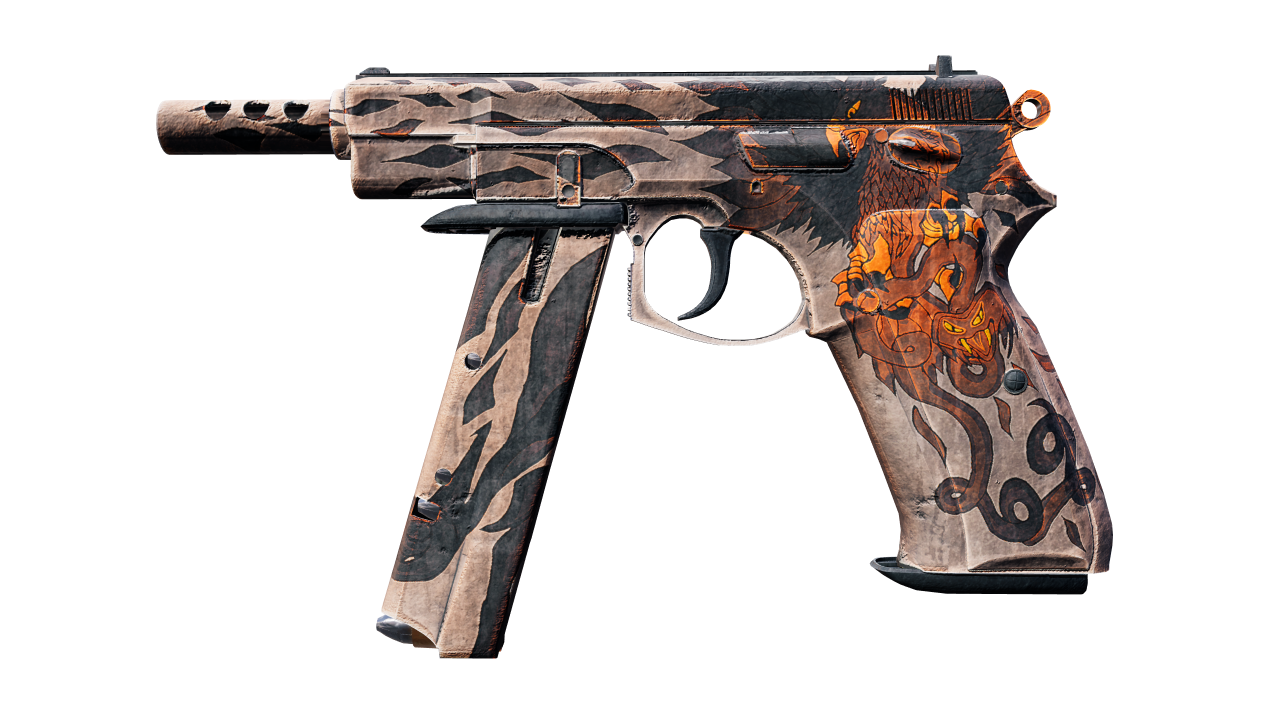 Front view of CZ75-Auto | Circaetus