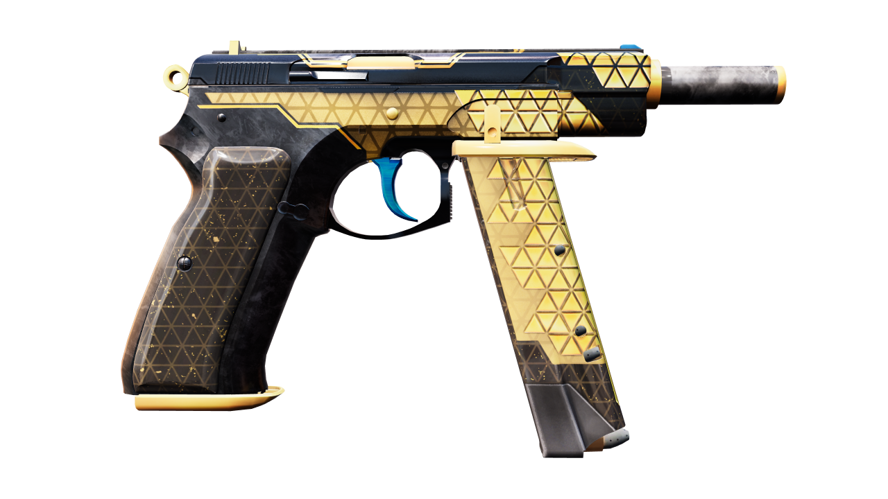 Back view of CZ75-Auto | Syndicate