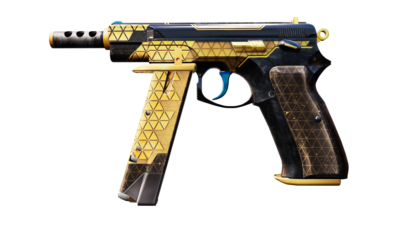 Front view of CZ75-Auto | Syndicate