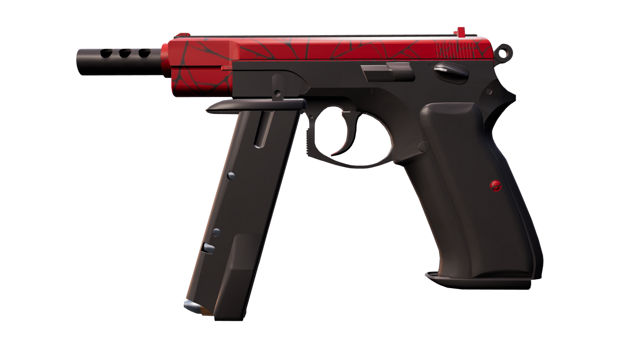 Front view of CZ75-Auto | Crimson Web