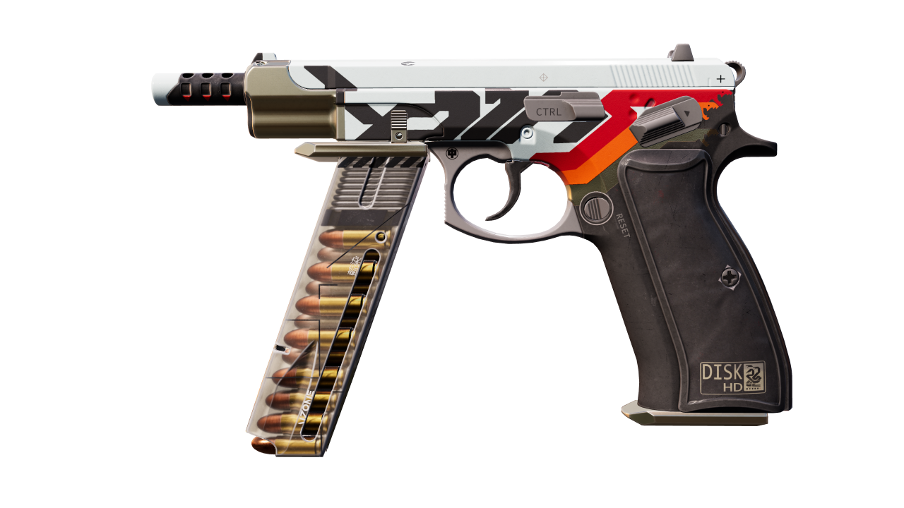 Front view of CZ75-Auto | Hydraulics