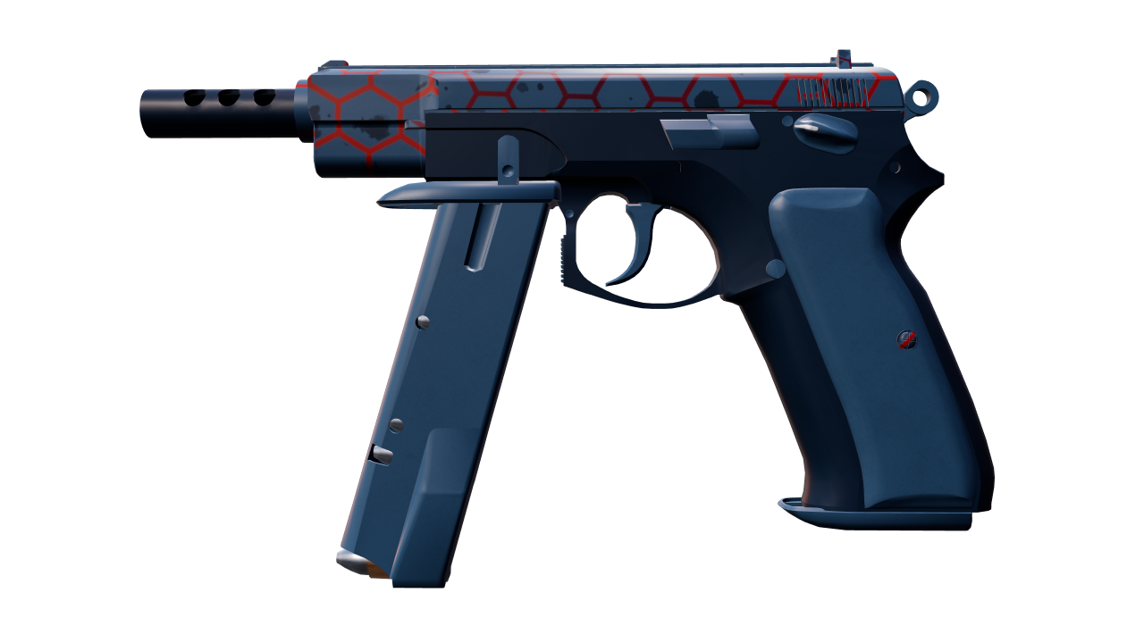 Front view of CZ75-Auto | Hexane
