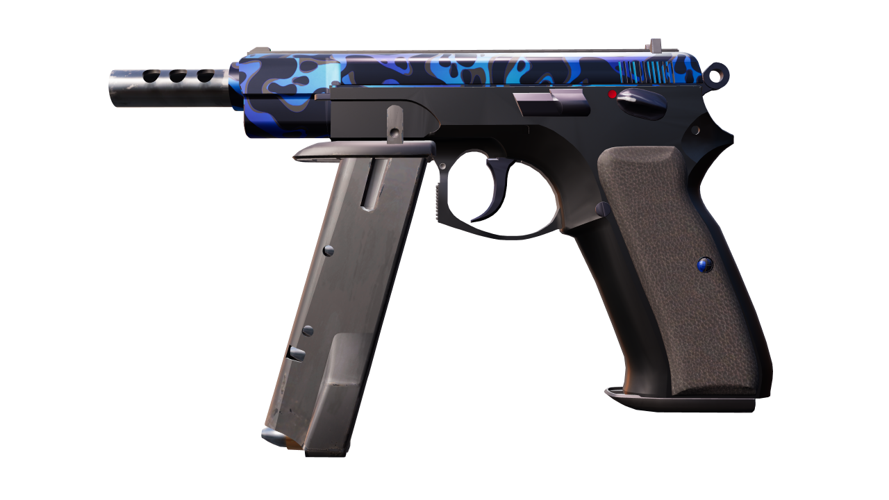 Front view of CZ75-Auto | Poison Dart