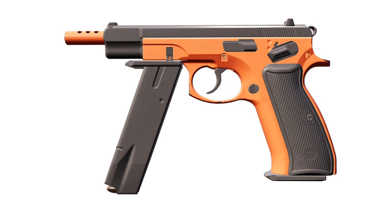 Front view of CZ75-Auto | Nitro