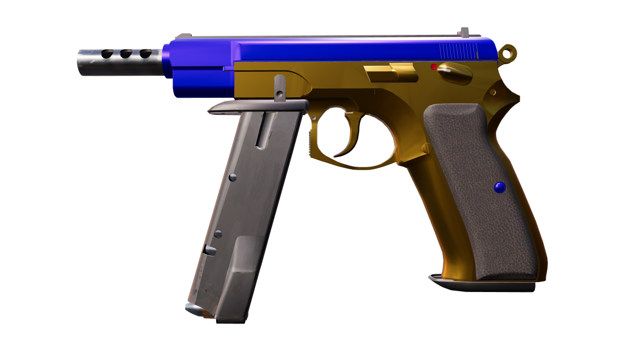 Front view of CZ75-Auto | Chalice