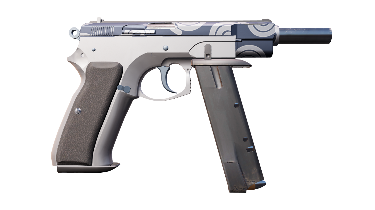 Back view of CZ75-Auto | Twist