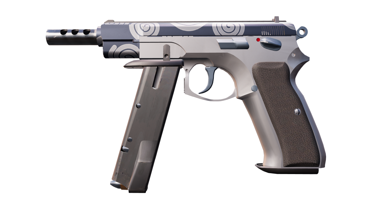 Front view of CZ75-Auto | Twist