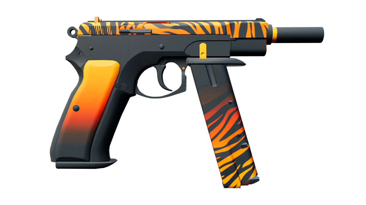 Back view of CZ75-Auto | Tigris