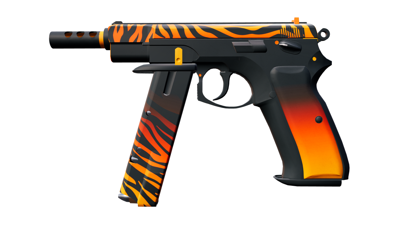 Front view of CZ75-Auto | Tigris