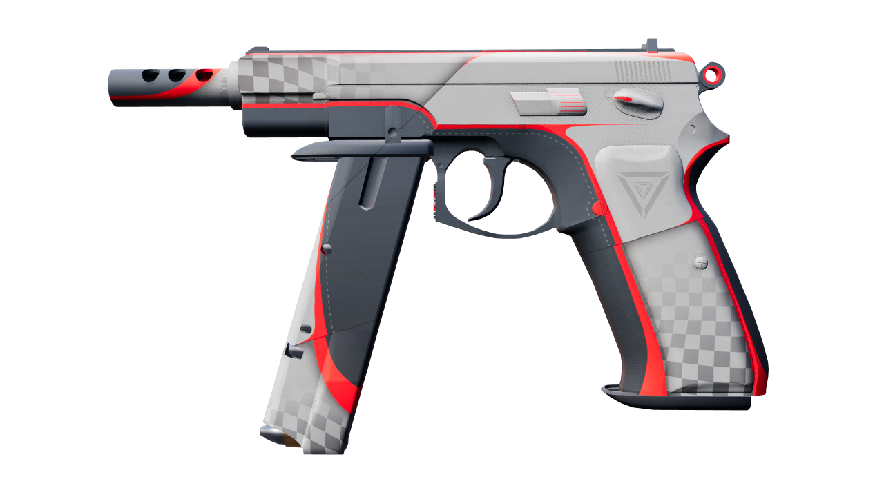 Front view of CZ75-Auto | Pole Position