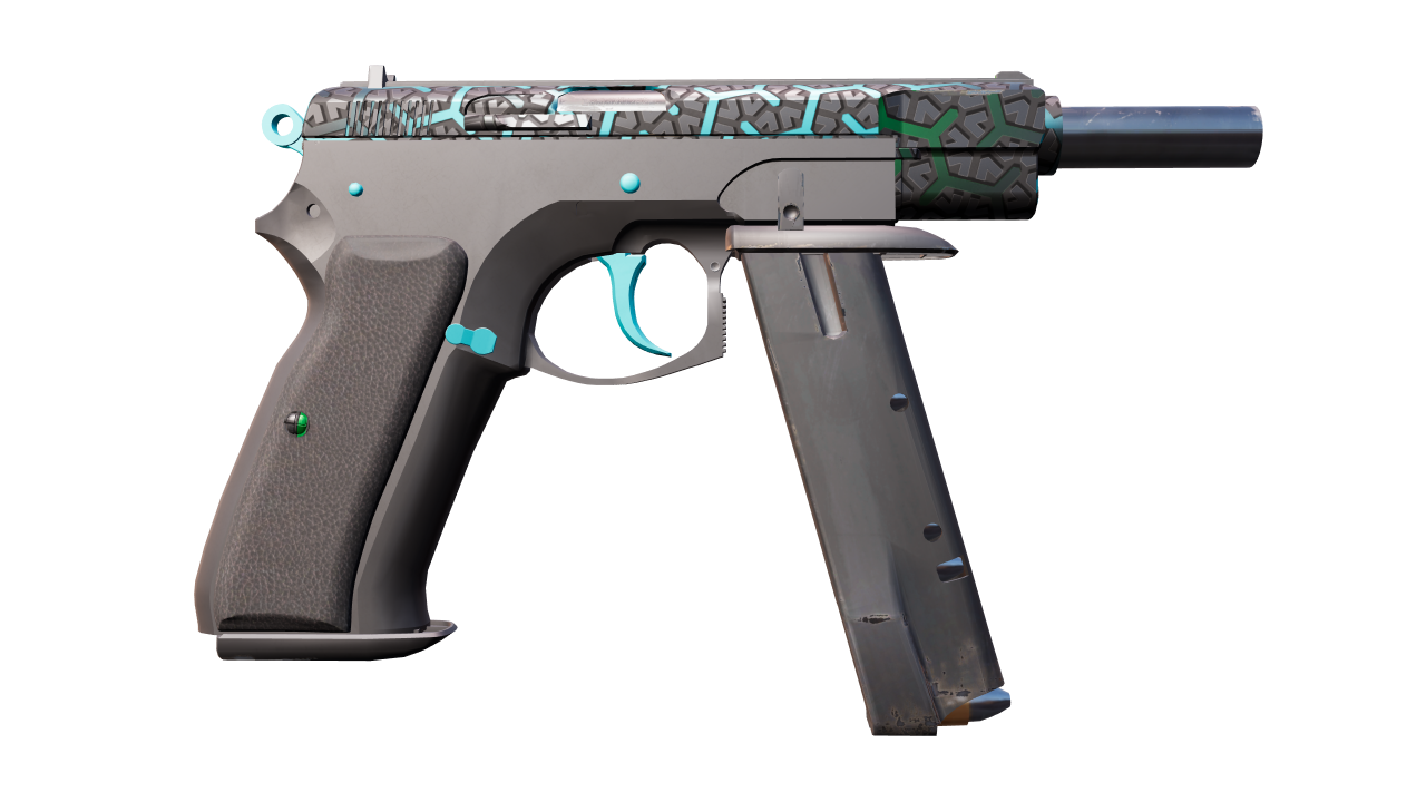 Back view of CZ75-Auto | Polymer