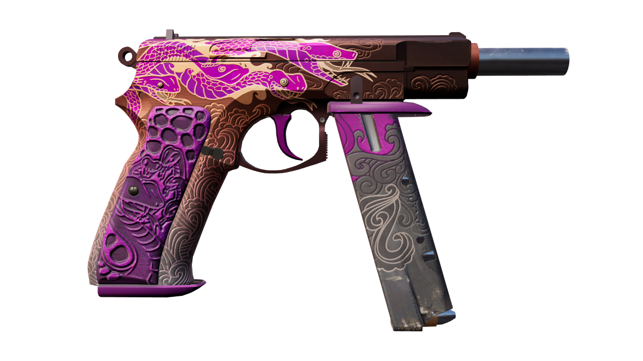 Back view of CZ75-Auto | Xiangliu