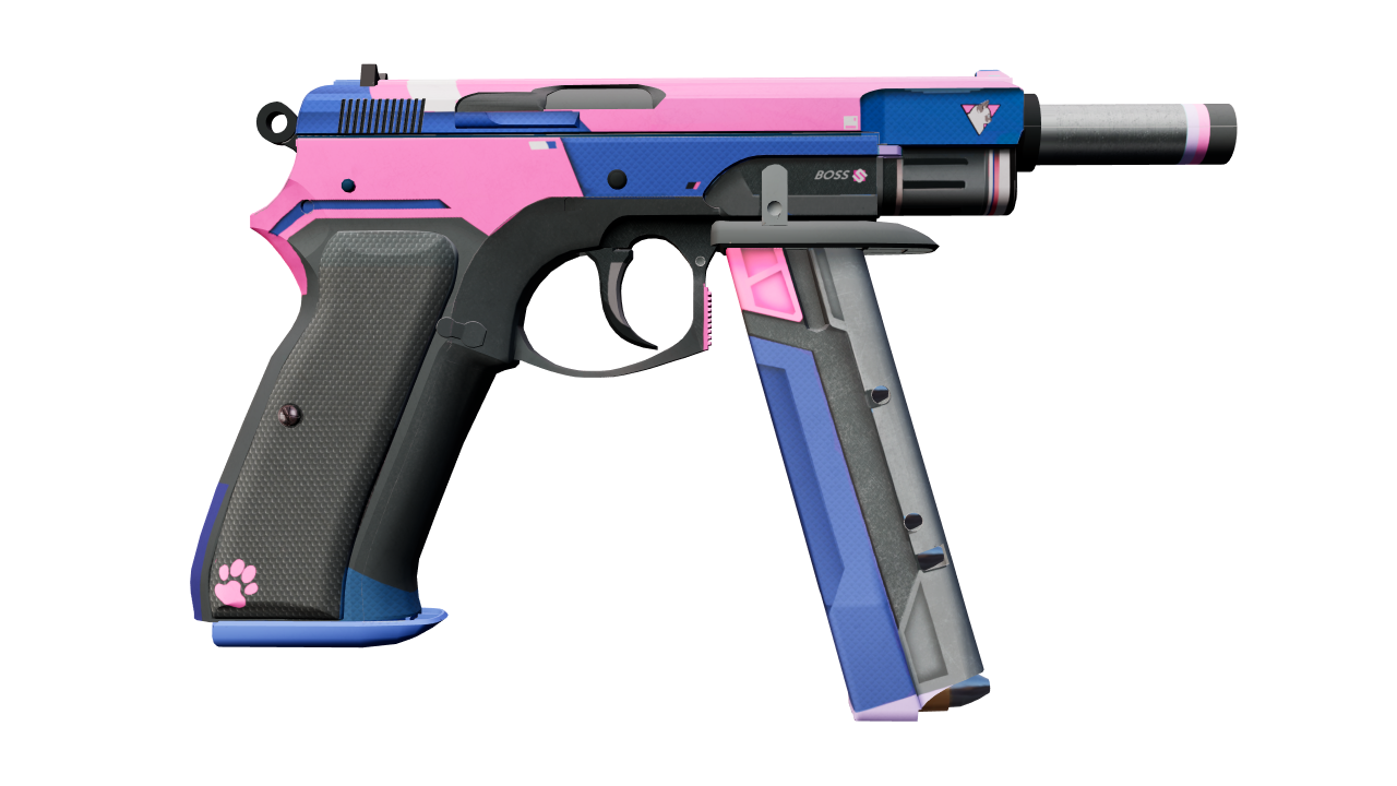 Back view of CZ75-Auto | Tacticat