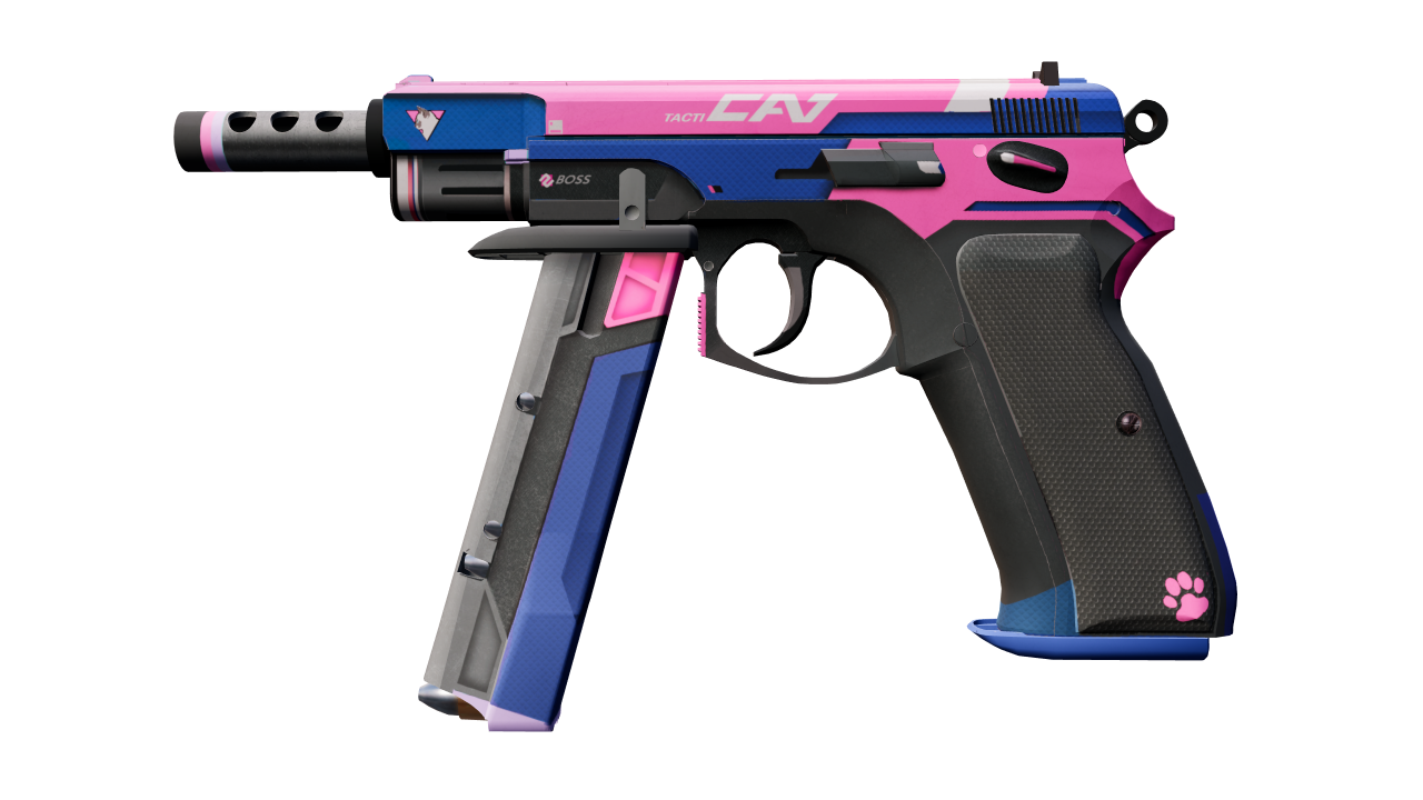 Front view of CZ75-Auto | Tacticat