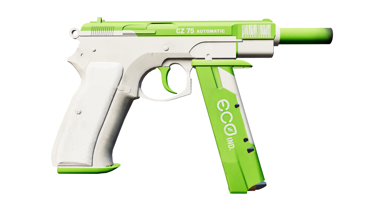 Back view of CZ75-Auto | Eco