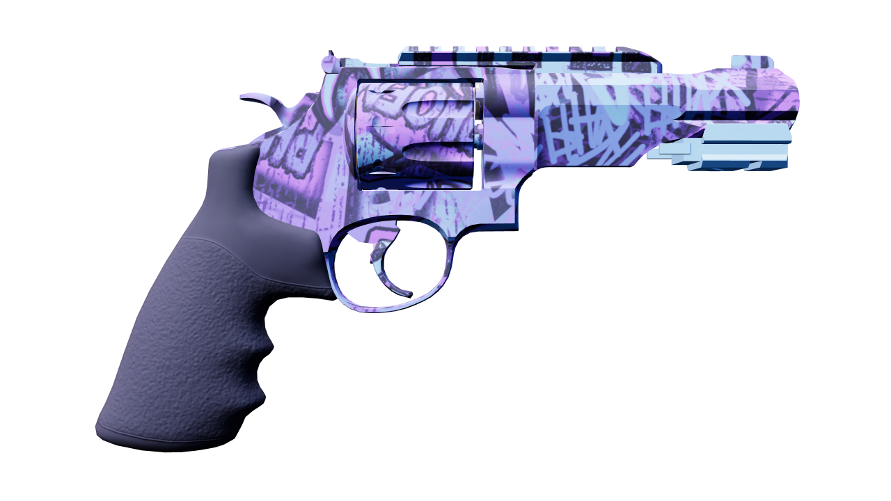 Back view of R8 Revolver | Phoenix Marker