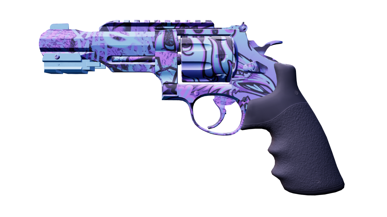 Front view of R8 Revolver | Phoenix Marker