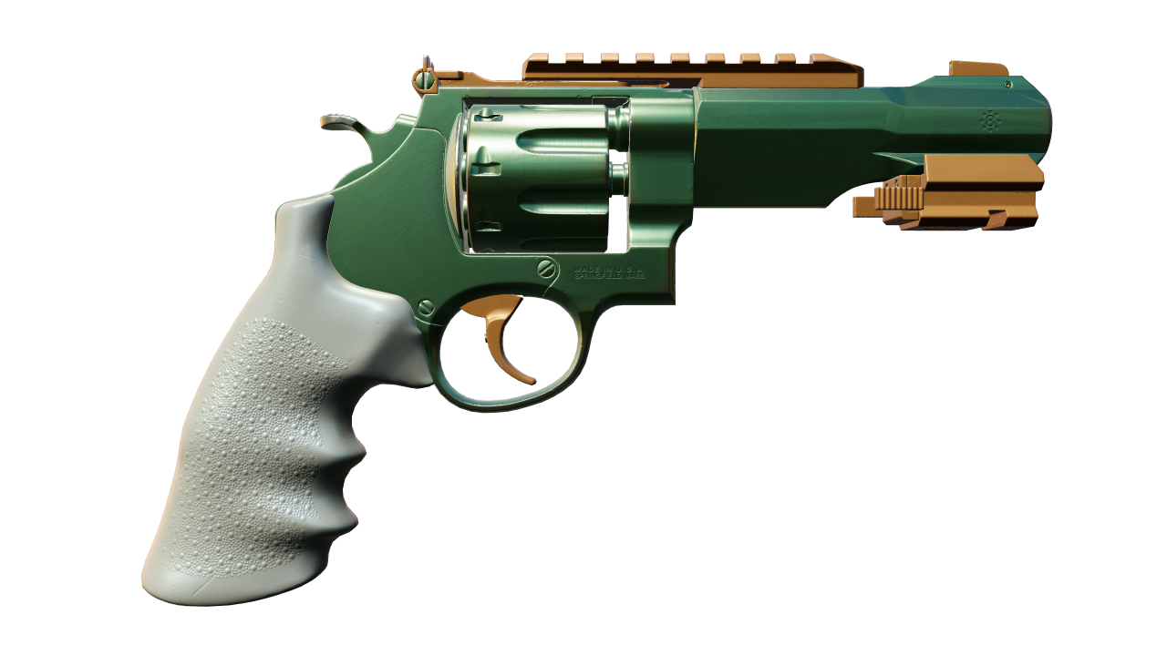 Back view of R8 Revolver | Leafhopper