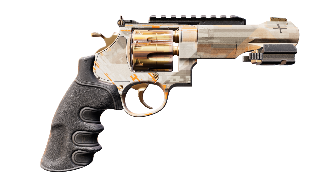 Back view of R8 Revolver | Monarch