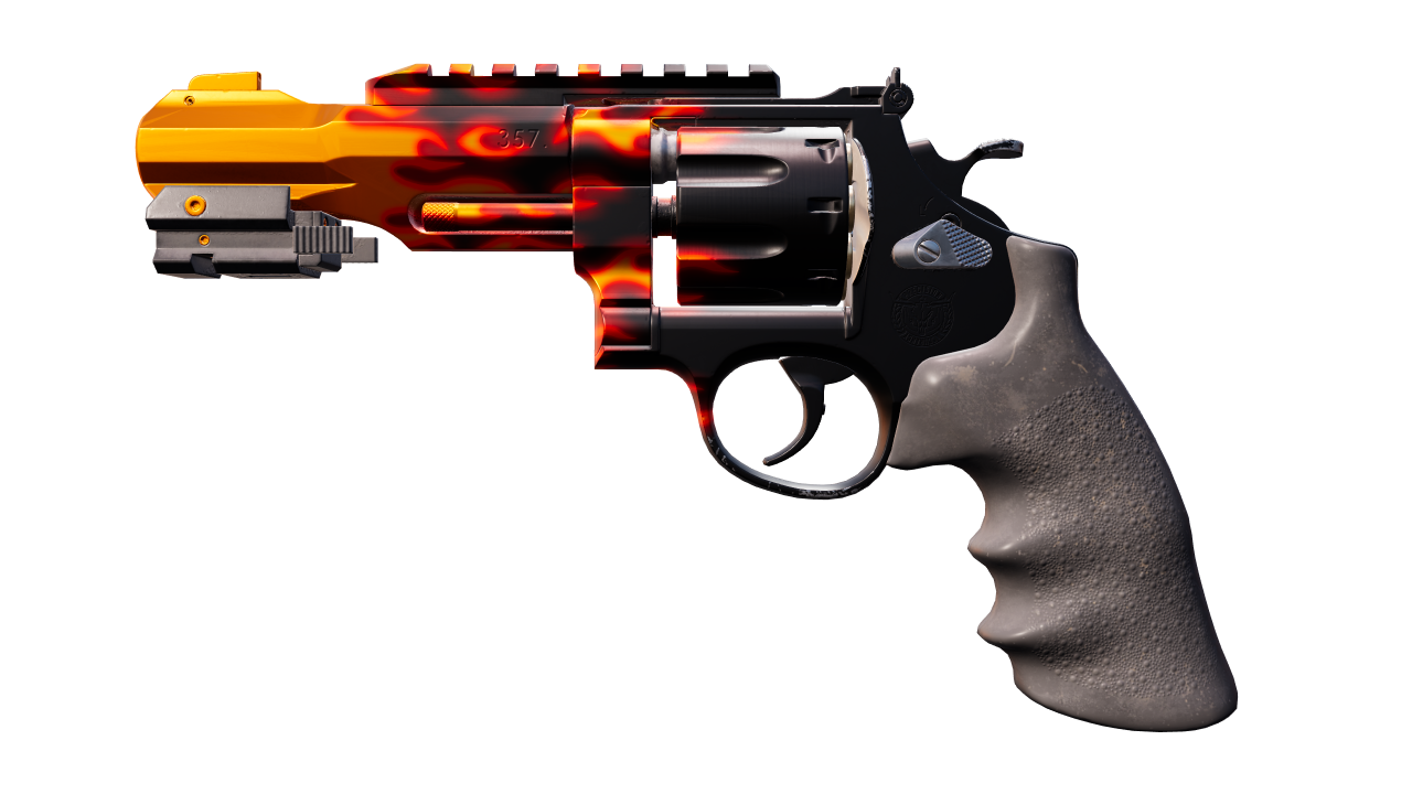 Front view of R8 Revolver | Blaze