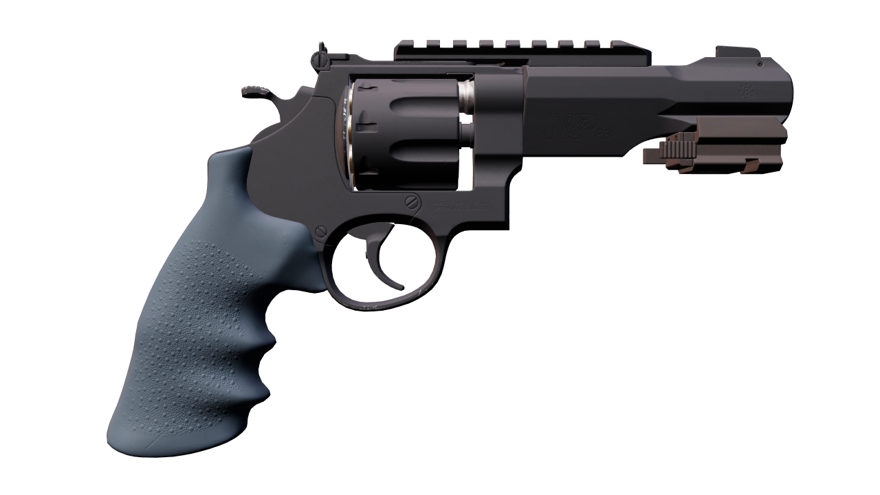 Back view of R8 Revolver | Night