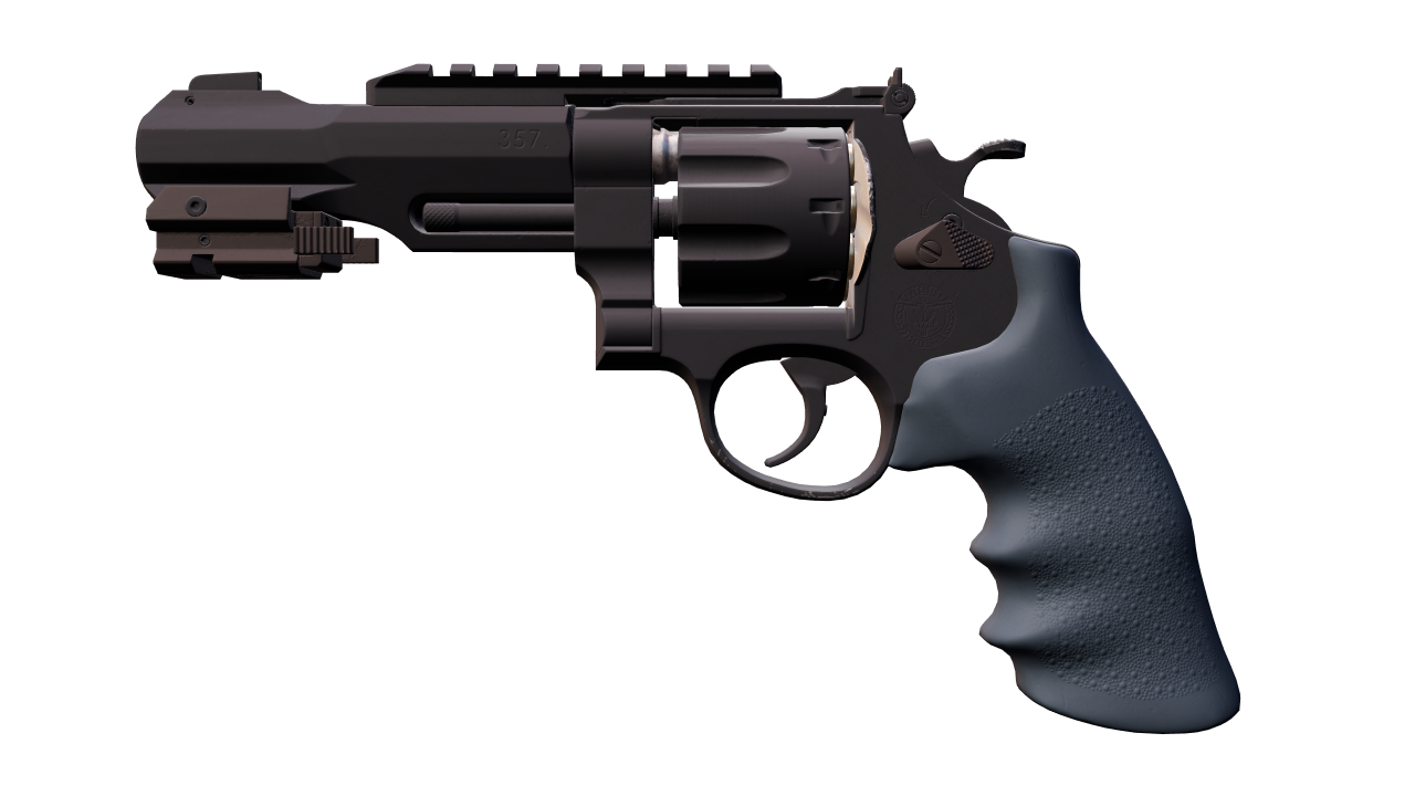 Front view of R8 Revolver | Night