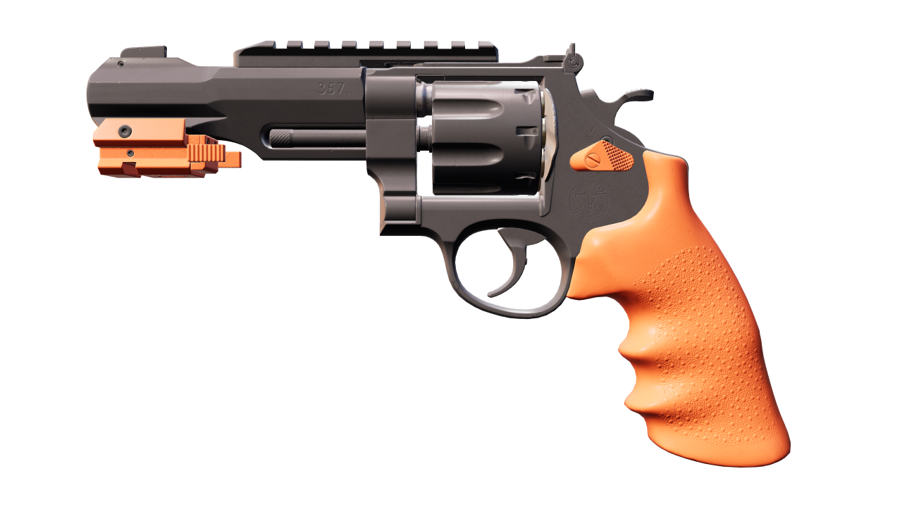 Front view of R8 Revolver | Nitro