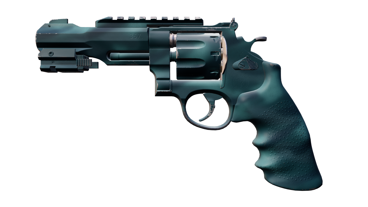 Front view of R8 Revolver | Canal Spray
