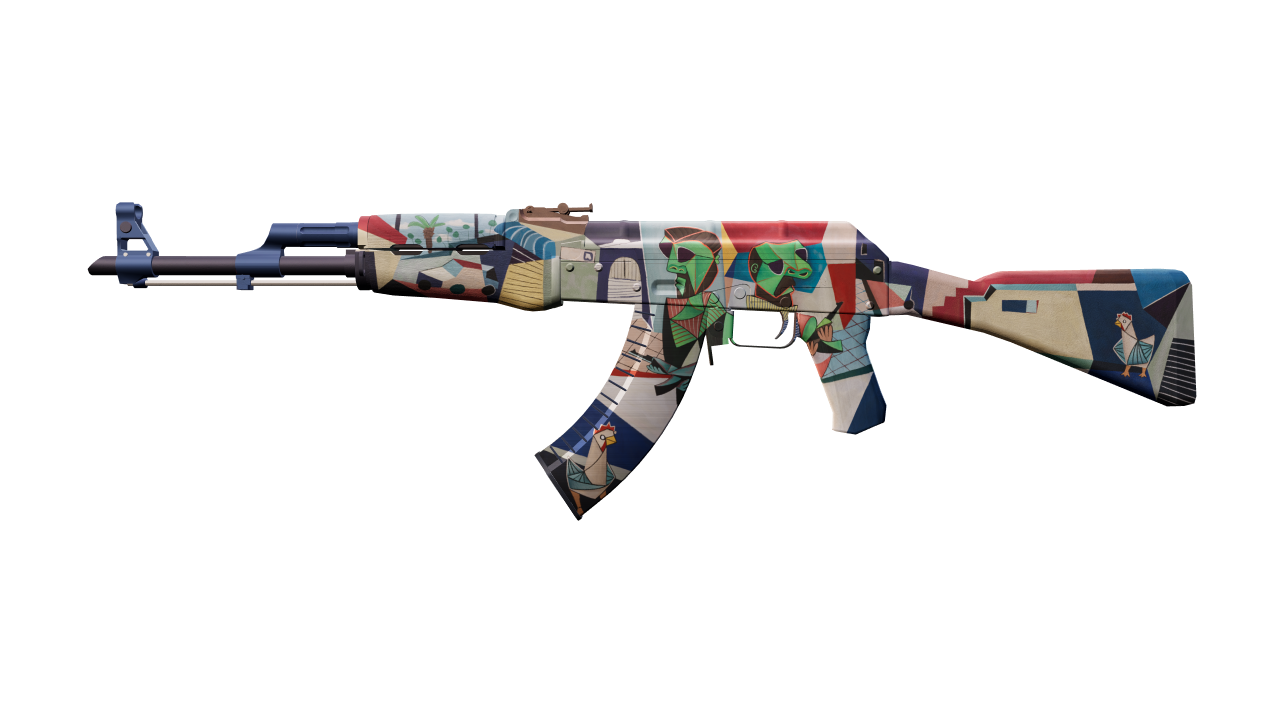 Front view of AK-47 | Leet Museo