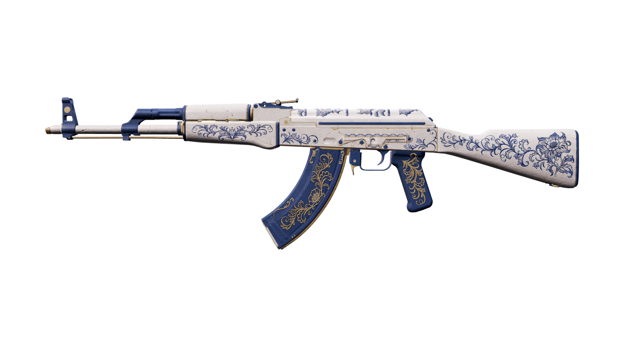 Front view of AK-47 | Inheritance
