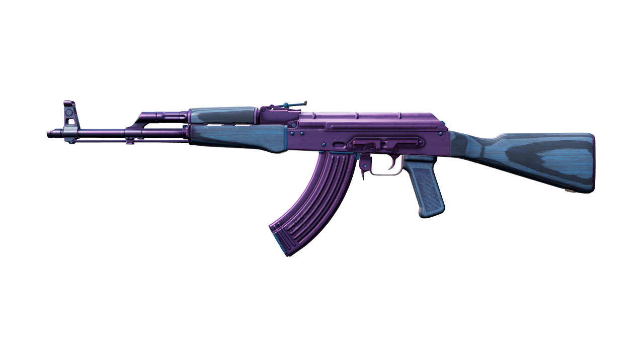 Front view of AK-47 | Midnight Laminate