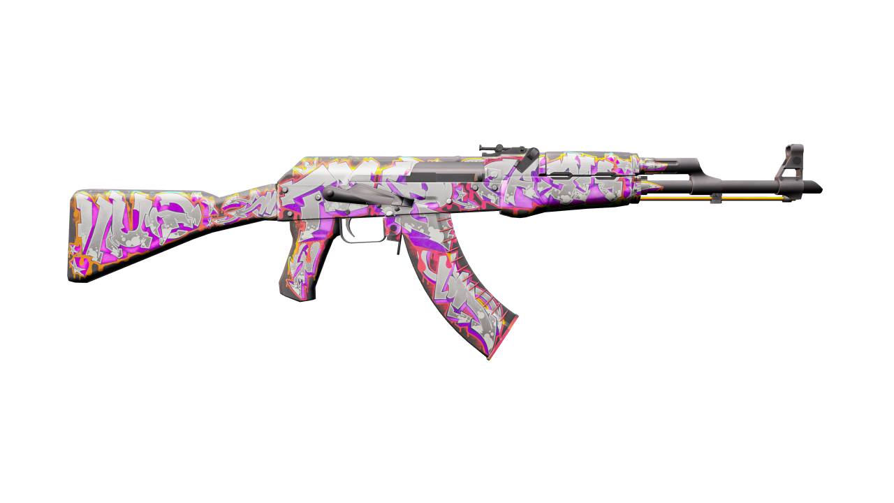 Back view of AK-47 | Head Shot