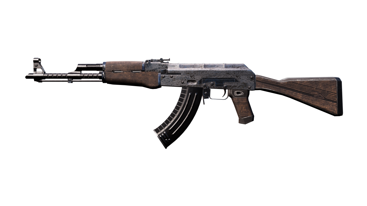 Front view of AK-47 | Steel Delta