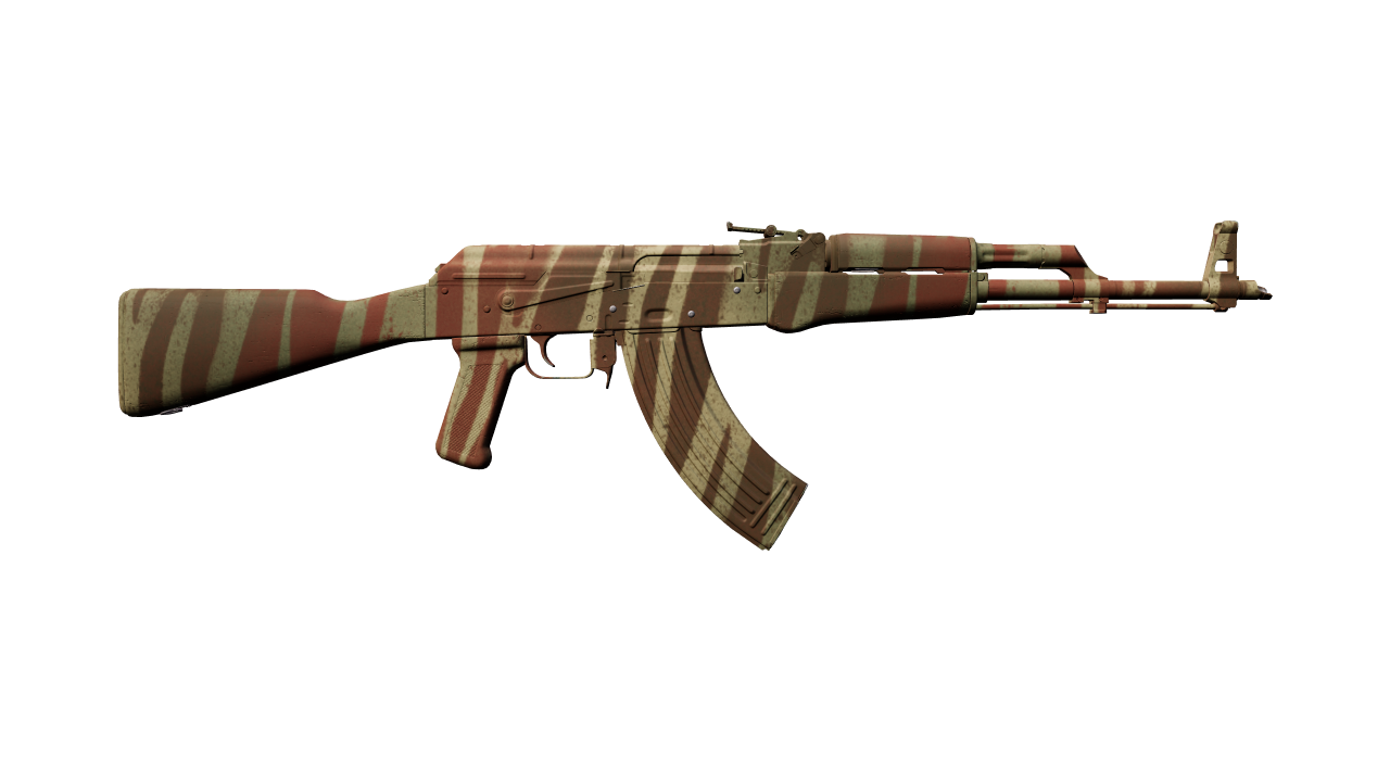 Back view of AK-47 | Predator