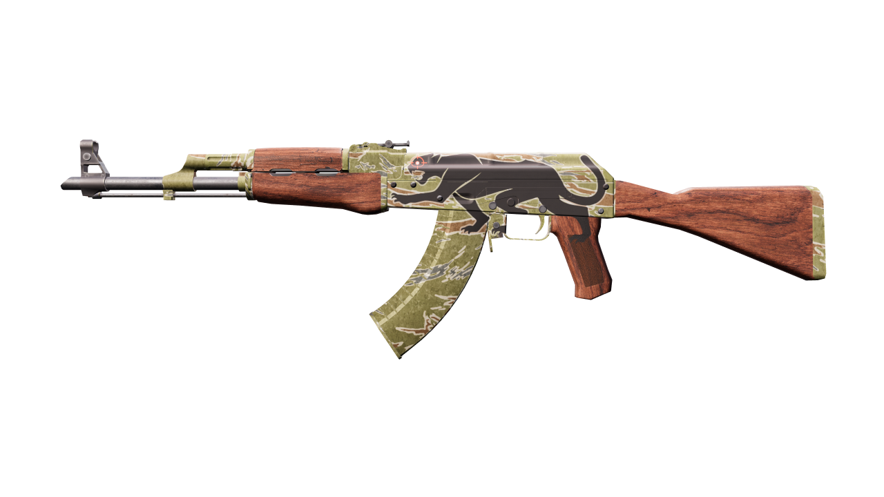 Front view of AK-47 | Jaguar