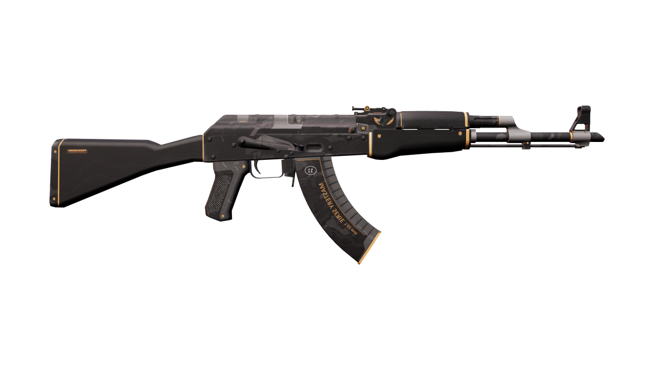Back view of AK-47 | Elite Build