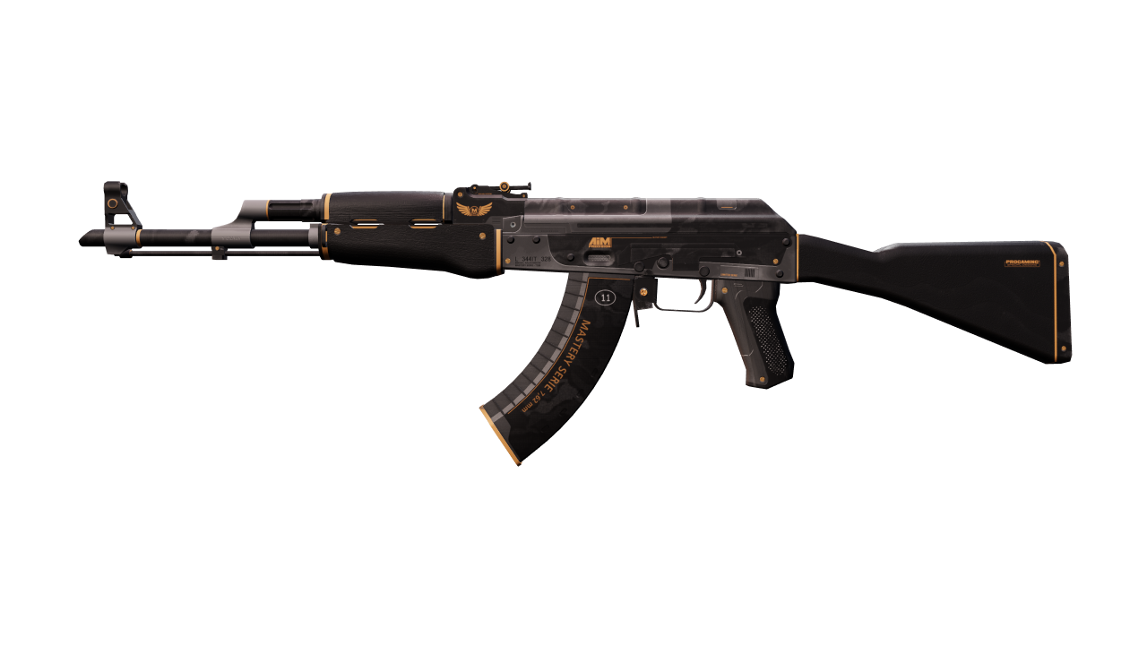 Front view of AK-47 | Elite Build