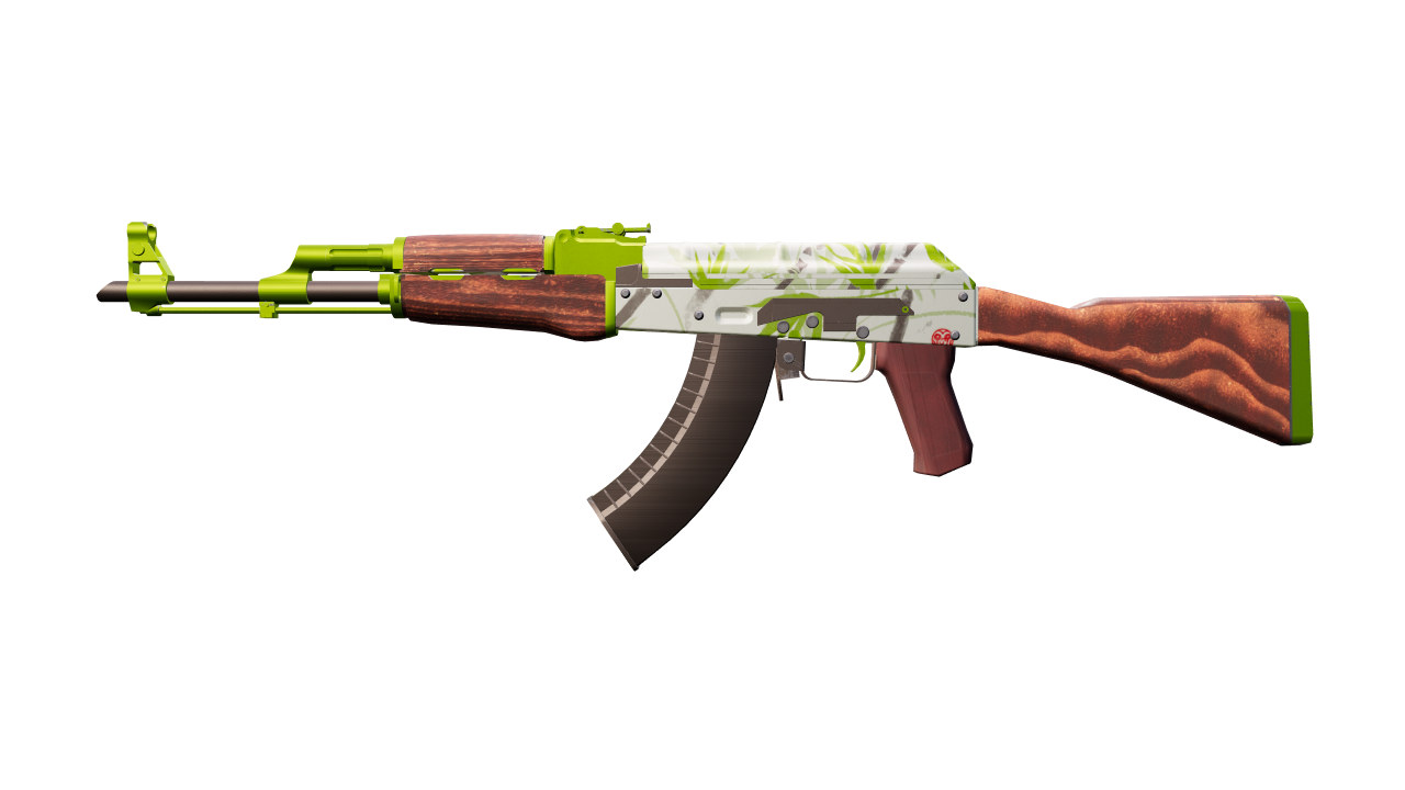 Front view of AK-47 | Hydroponic