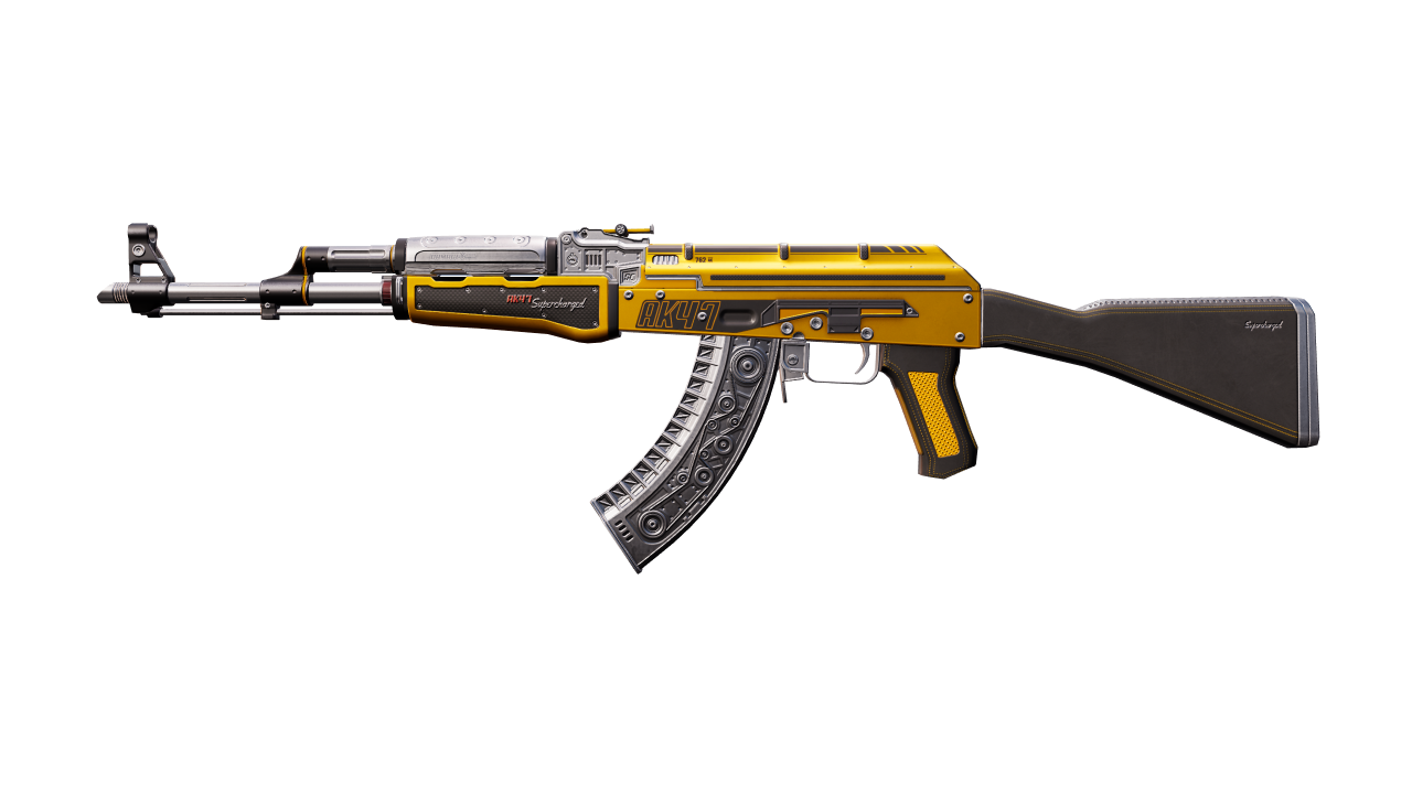 Front view of AK-47 | Fuel Injector