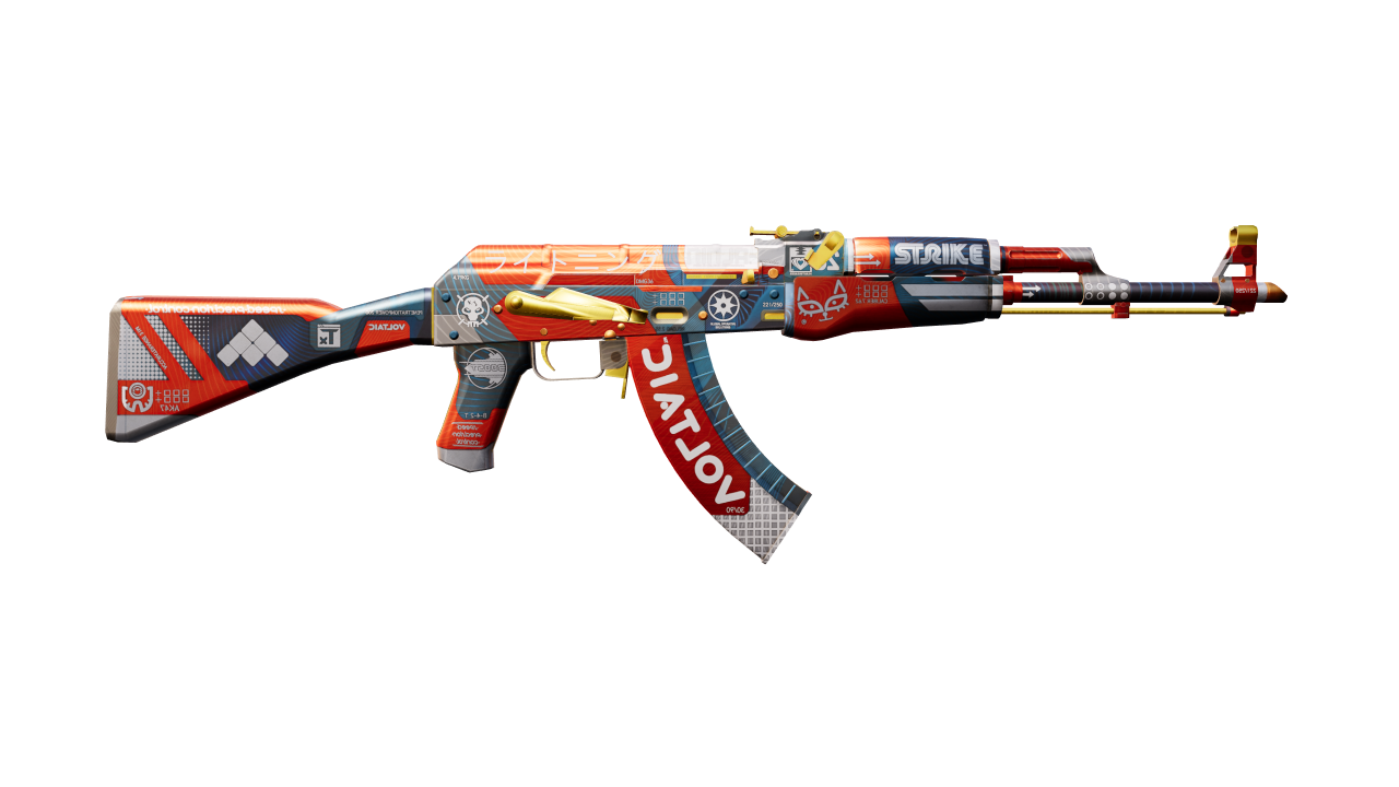 Back view of AK-47 | Bloodsport
