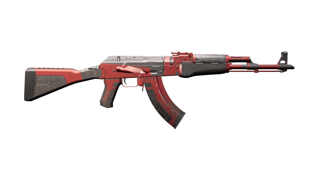 Back view of AK-47 | Orbit Mk01