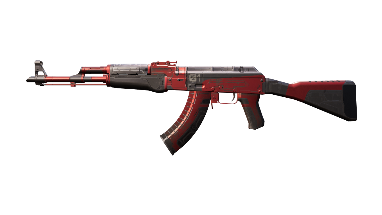 Front view of AK-47 | Orbit Mk01