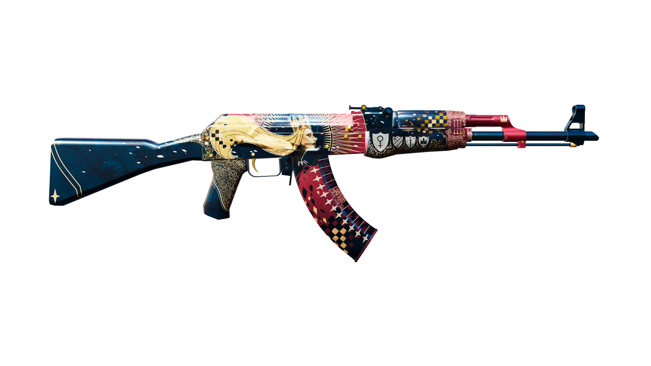 Back view of AK-47 | The Empress