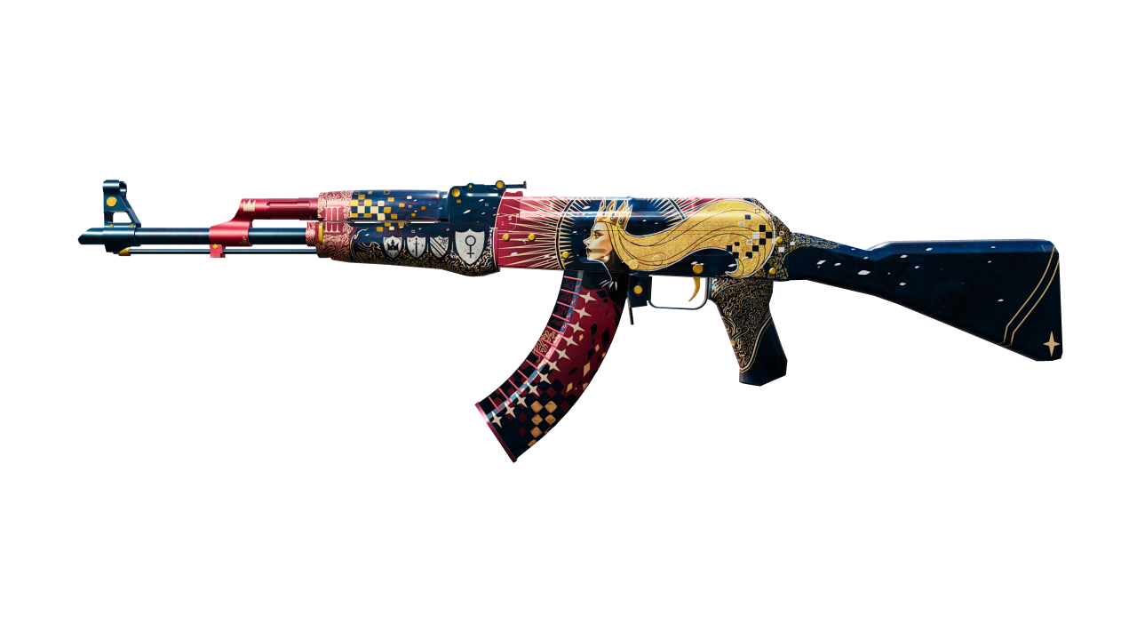 Front view of AK-47 | The Empress