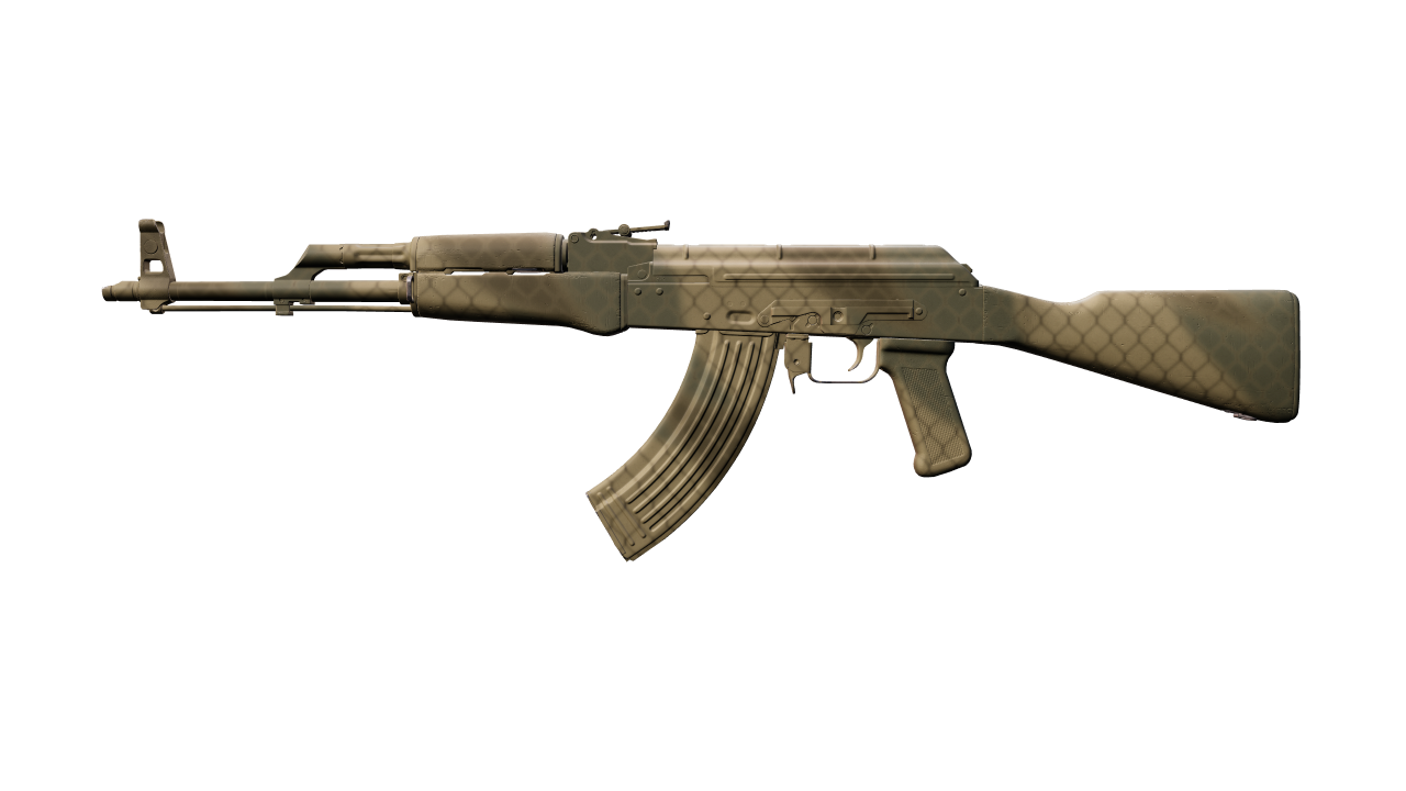 Front view of AK-47 | Safari Mesh