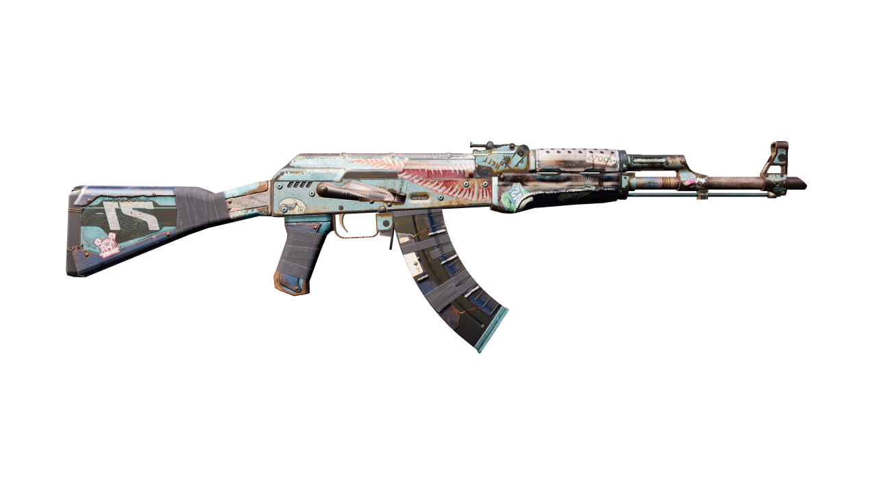 Back view of AK-47 | Rat Rod