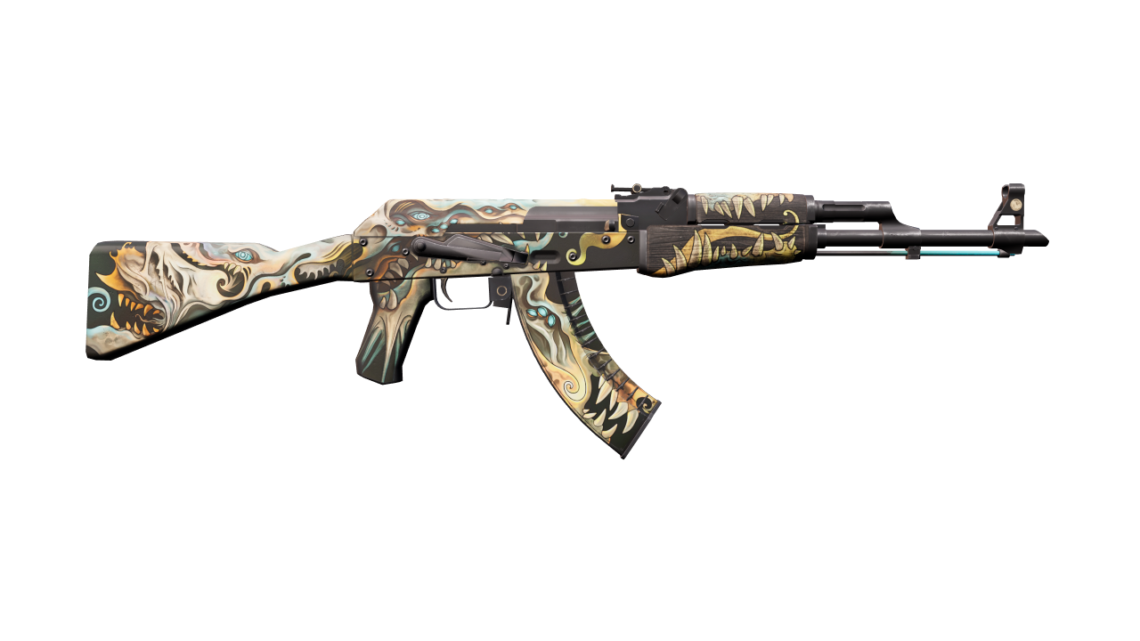 Back view of AK-47 | Phantom Disruptor