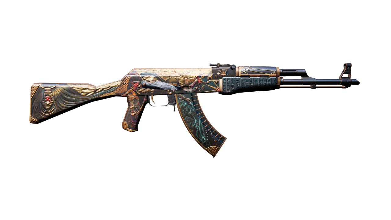 Back view of AK-47 | Legion of Anubis