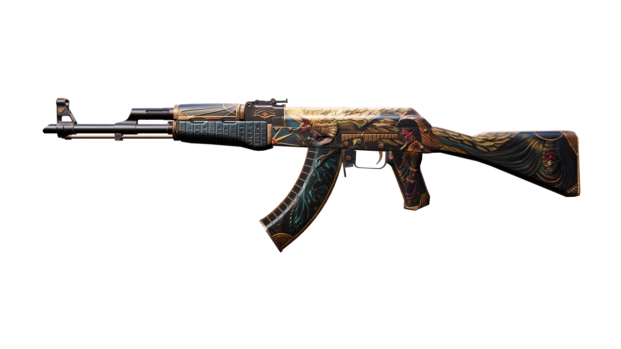 Front view of AK-47 | Legion of Anubis