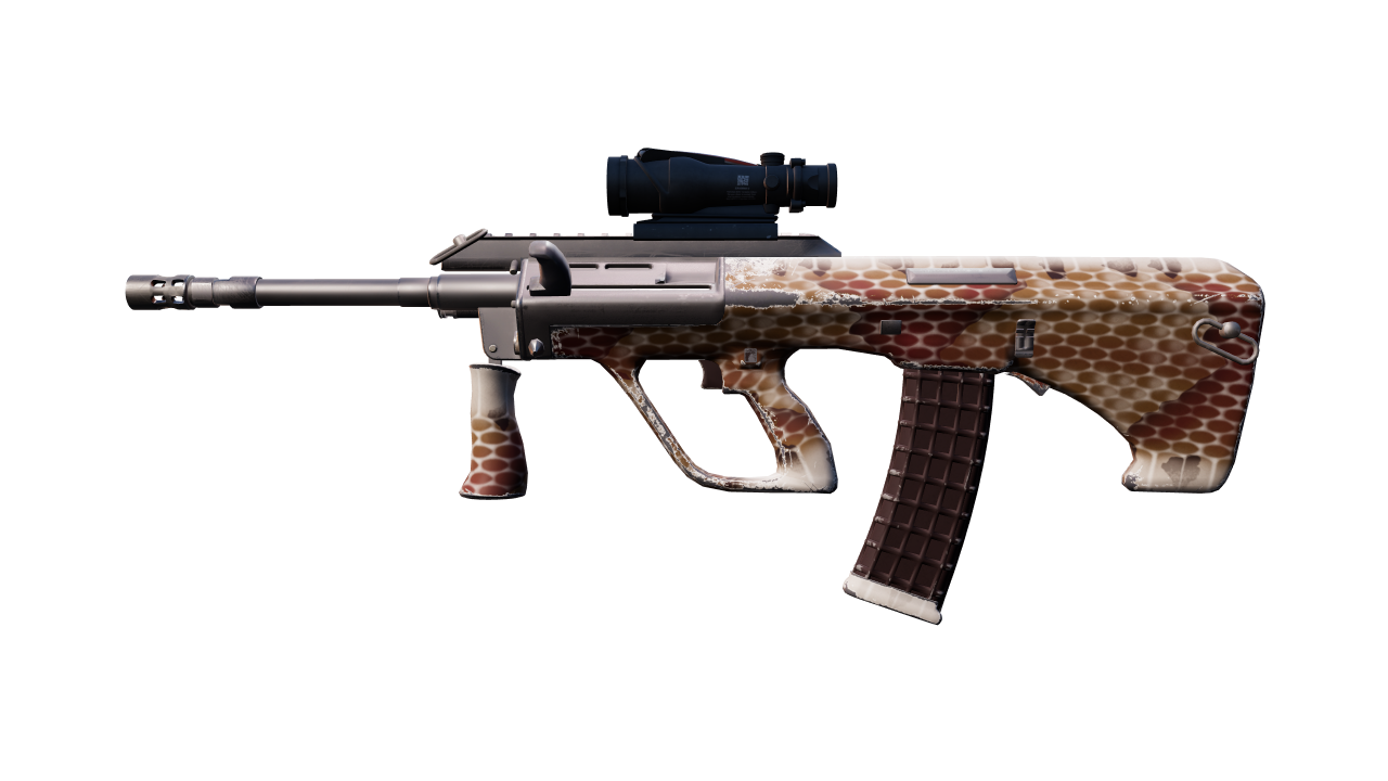 Front view of AUG | Copperhead